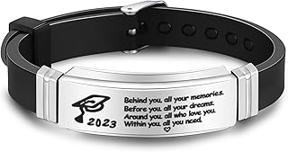 Graduation Gifts for Him 2023, Graduation Gifts for Her | College Graduation Gifts for College Students Male, High School College Bracelets Grad Gifts for Class of 2023 Graduates