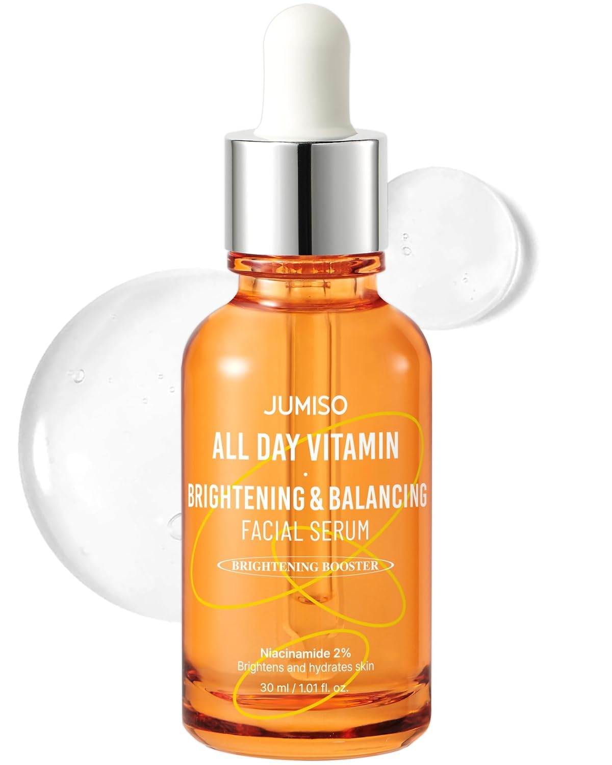 JUMISOVitamin serum & Hyaluronic Acid for face All day Brightening & Balancing Anti-aging and wrinkle ingredients. Suitable for Derma Roller