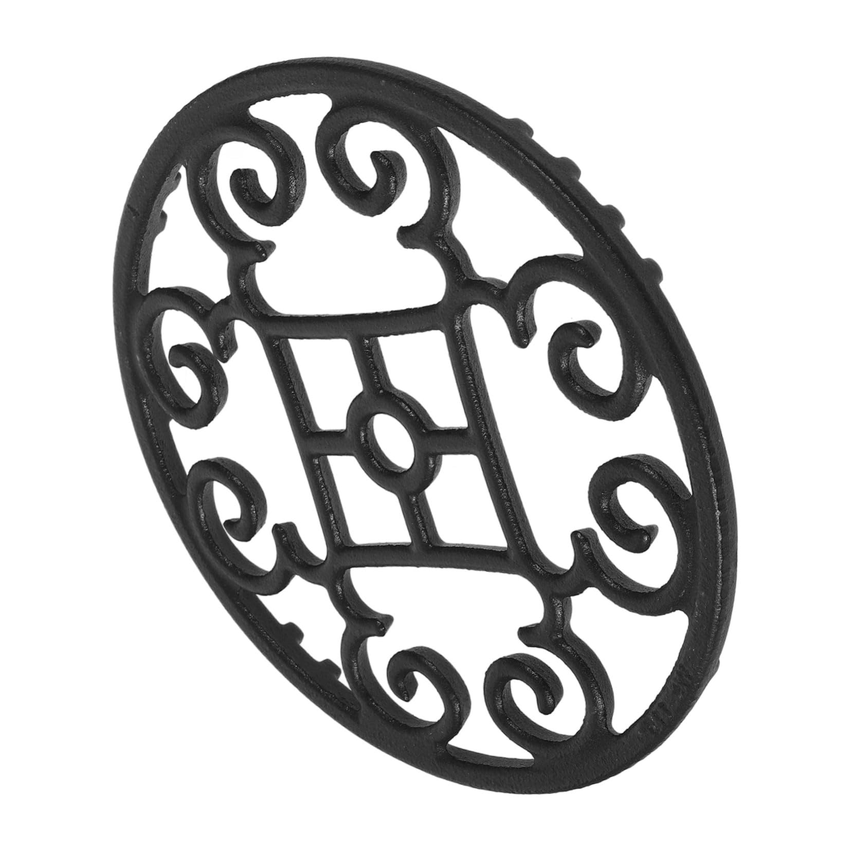 3 Stück Gusseisen Wok Ring Gasherd Herdrost Hitzebeständig Topfträger Rund für Kleinere Töpfe Pfannen Balancierung Herdplatten Kochen Küche