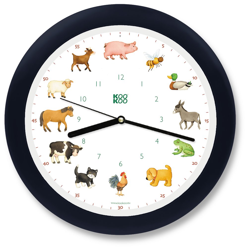 Amazon.co.jp: KOOKOOキッズワールド ブラックブルー色 動物の声