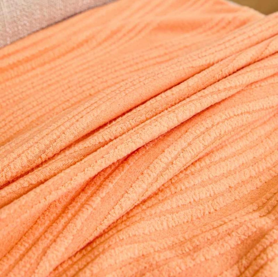 Orange Jacquard Chair Covers - Stretch & Protect! -3
