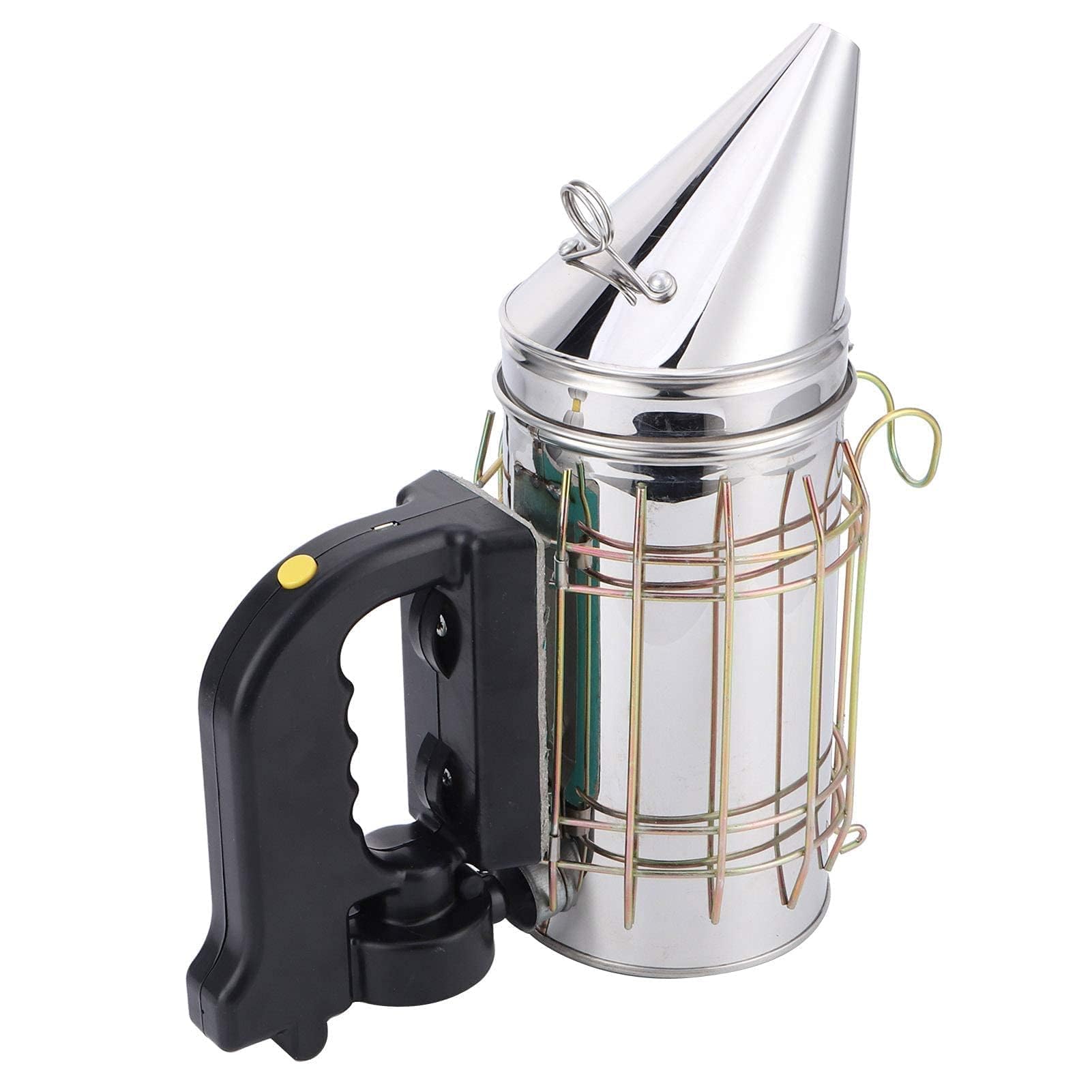 SUNGOOYUE Fumeur de ruche électrique en acier inoxydable, équipement apicole avec bouclier thermique