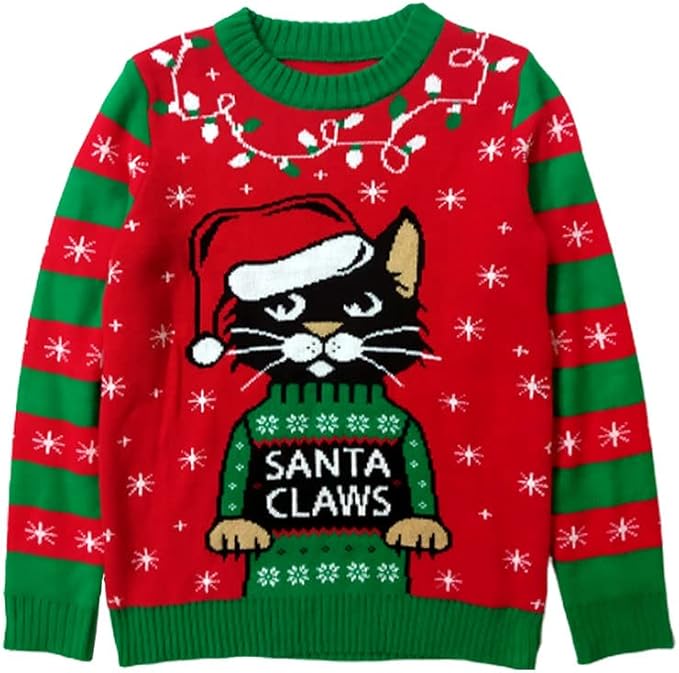 Best Cat Ugly Christmas Sweater September 2024 Be Youthful