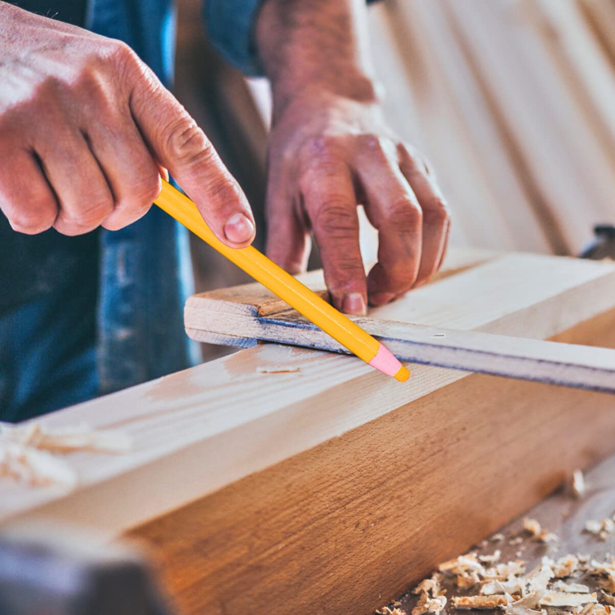 VILLCASE Wax Pencils Fir Markers No-sharpening Crayons for Drawing Painting and Crafting