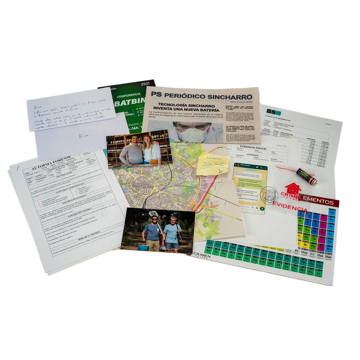 Pack Sincharro - Covajón. 2 Juego de Detectives, Juego Escape Room, Juego de Misterio Inmersivo (Difícil)