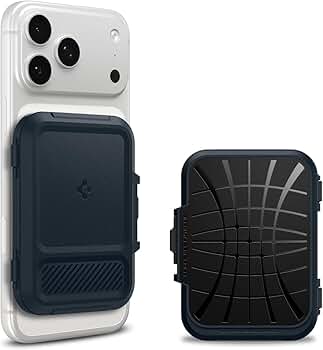 Amazon.com: Spigen for MagSafe Wallet, Heavy Duty Hardshell