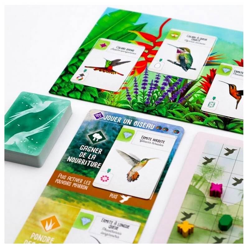 Matagot Wingspan Amériques - 4ème Extension Officielle Oiseaux du Mexique, Amérique Latine & Caraïbes | Nouvelle Mécanique Colibris | Jeu de Société 1 à 5 Joueurs dès 10 Ans | Elizabeth Hargrave