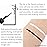 evpct 2Pcs White Black Liquid Eyeliner Set Waterproof White Eye Liners for Women Eyes Wing Eyeliner Stamps Shapes Colored Eyeliner delineador de ojos a prueba de agua contra el agua blanco para ojos