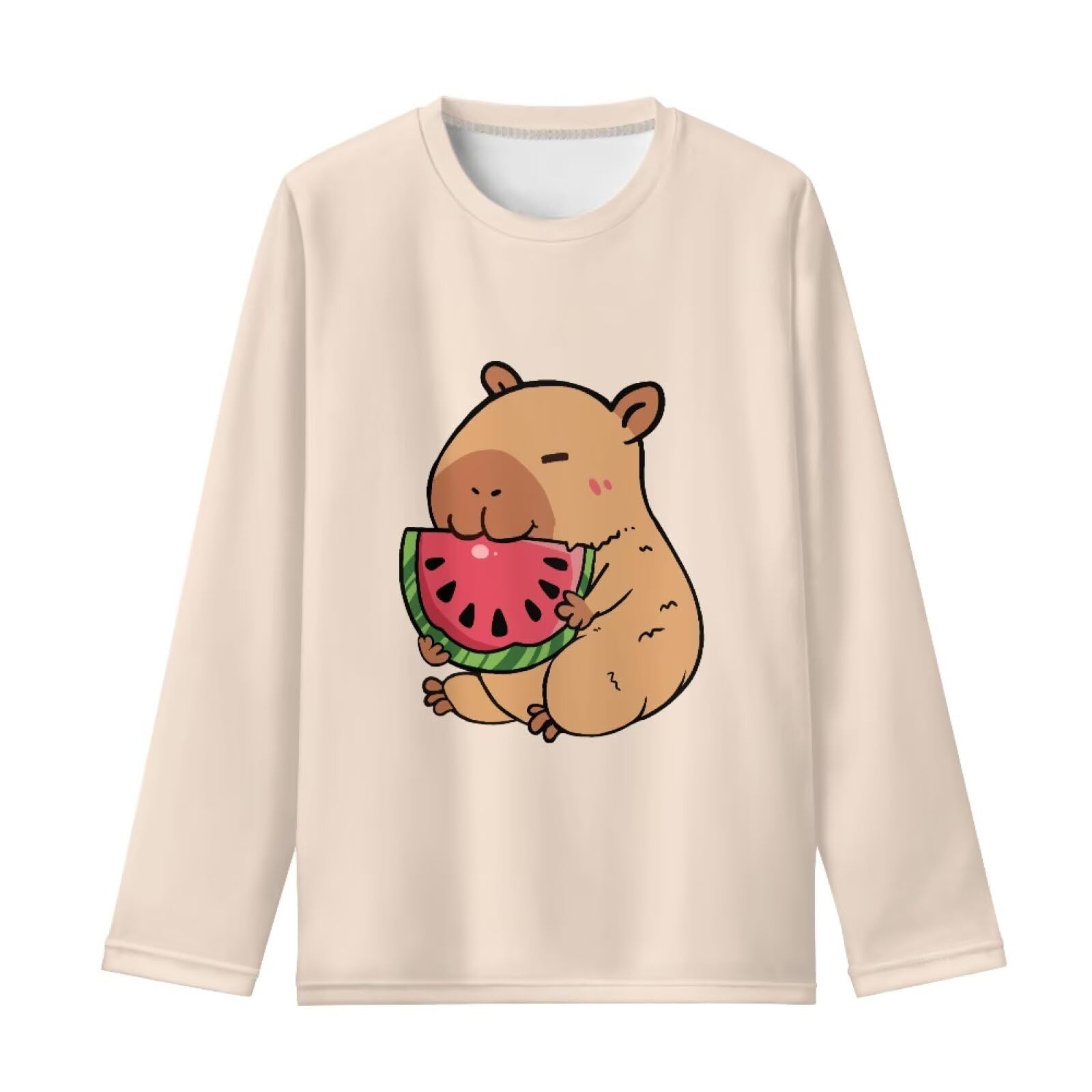 Long Sleeve Shirts for Girls Casual Crewneck Tops Fall Winter Outfits for 3-16 Years Old