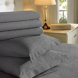 Colcha Cobre Leito de Cama Lisa Piquet 100% Algodão Luxo (Grafite, Queen)