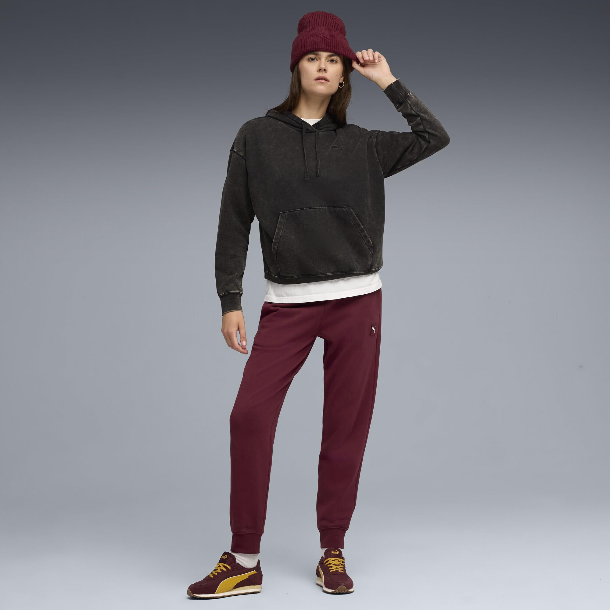 PUMA Ess Elevated Sweatpants FL Cl - Pantalon tricoté - Pantalon tricoté - Femme