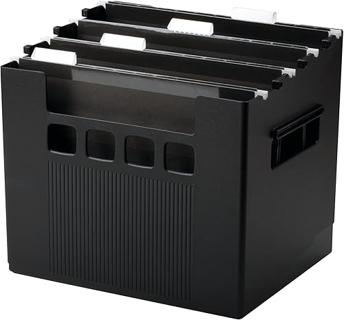 Pendaflex Super DecoFlex - Archivo de escritorio 1 carta y color negro 43013 Negro