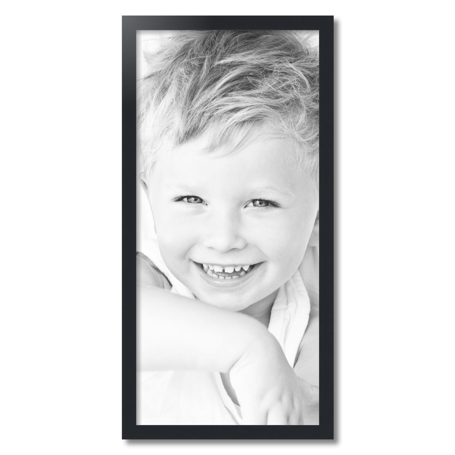 Amazon.com - ArtToFrames 16x34 inch Satin Black Picture Frame