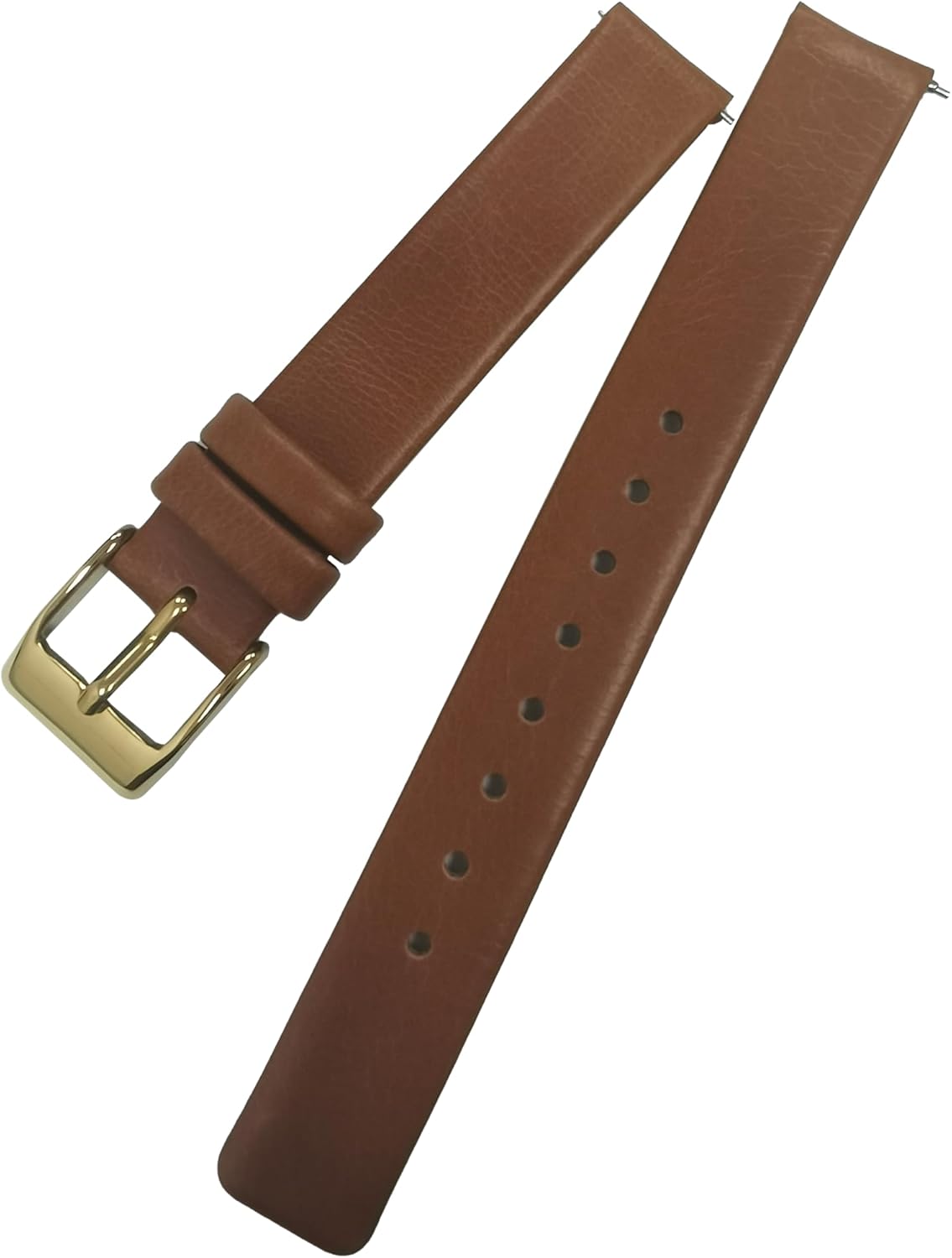 NZZXTO Replacement Leather Watch Band for Skagen Bering Unisex Watches with pin 12mm 14mm Cowhide is soft and durable
