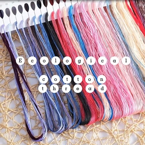 Image of 51buyoutgo Cross Stitch Kits, 11 Ct Count Pre Printed Counted Stamped Cross Stitch Embroidery Needlepoint Patterns Kits for Adults Beginners, Cottage Landscape Easy Advanced Crossstitch Crossstitching