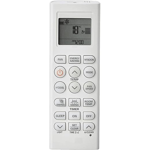 AMAZOR Air Conditioner Remote Compatible for LG Ac Remote