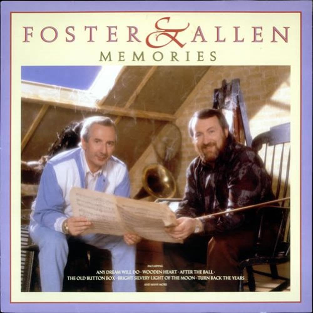 FOSTER & ALLEN MEMORIES CD,SONGS PIC 2 NOT SEALED,NEVER WAS