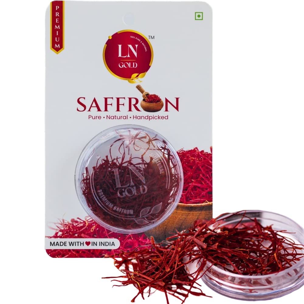 LN Gold Saffron 7.5 Grams. Organic Kesar Saffron Original Premium