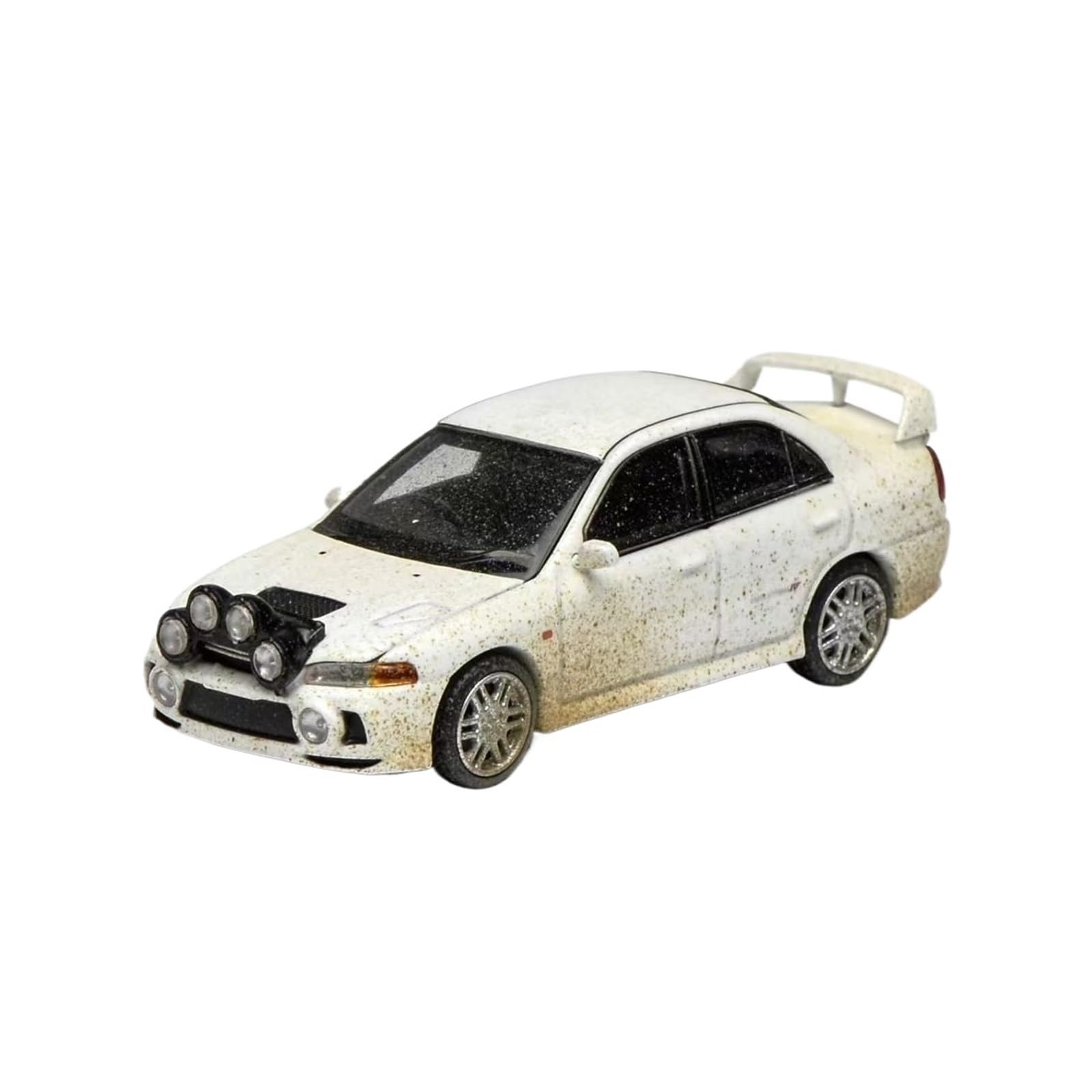 Metallo Scala Replica 1 64 Per Mitsubishi Lancer Evo IV Generazione 4 Copertura Anteriore Magnetica Modello Di Auto In Lega Veicolo Raro Hobby Veicoli Giochi Set