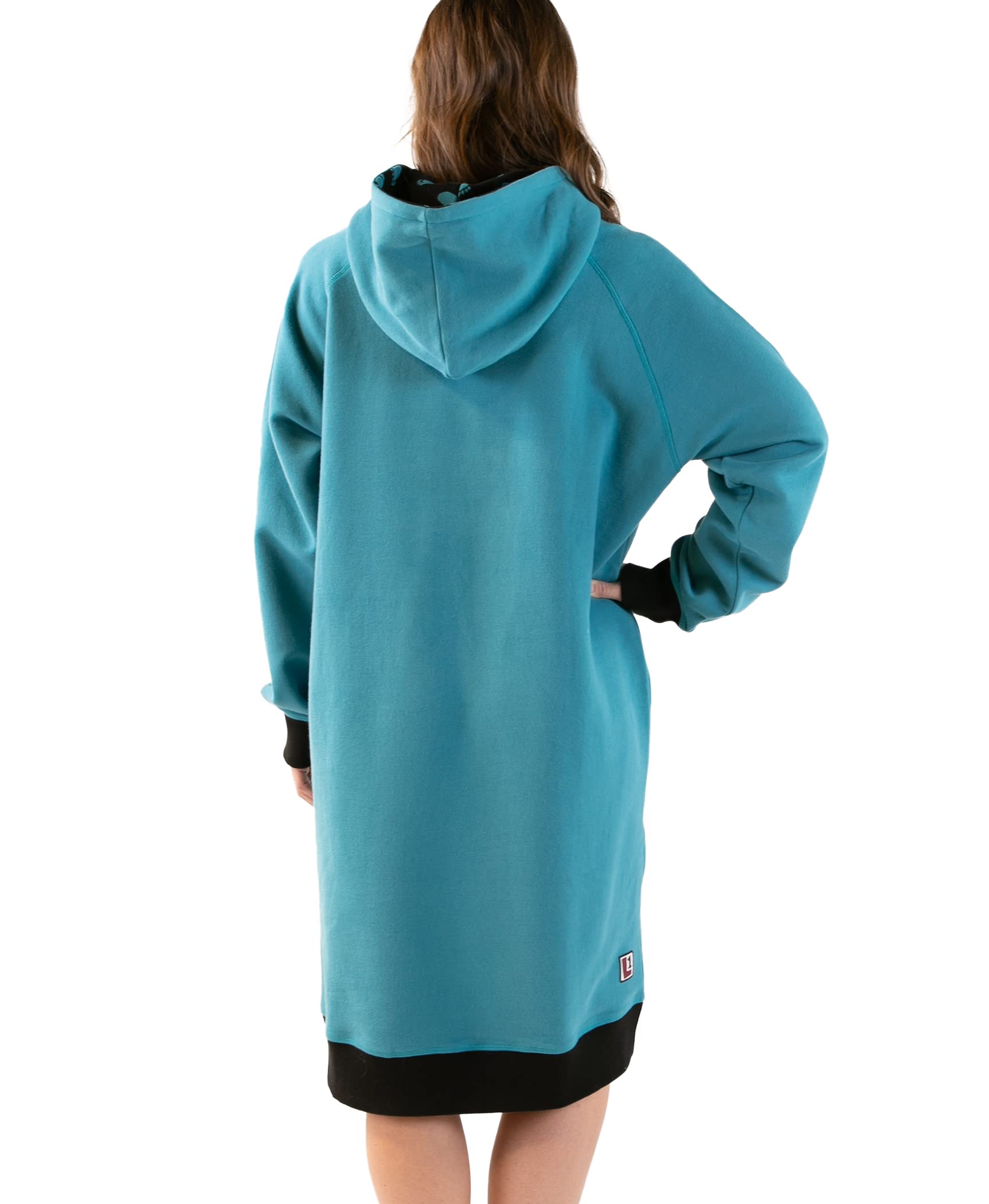 Lazy One Bluza z kapturem oversize, wygodna odzież do spania