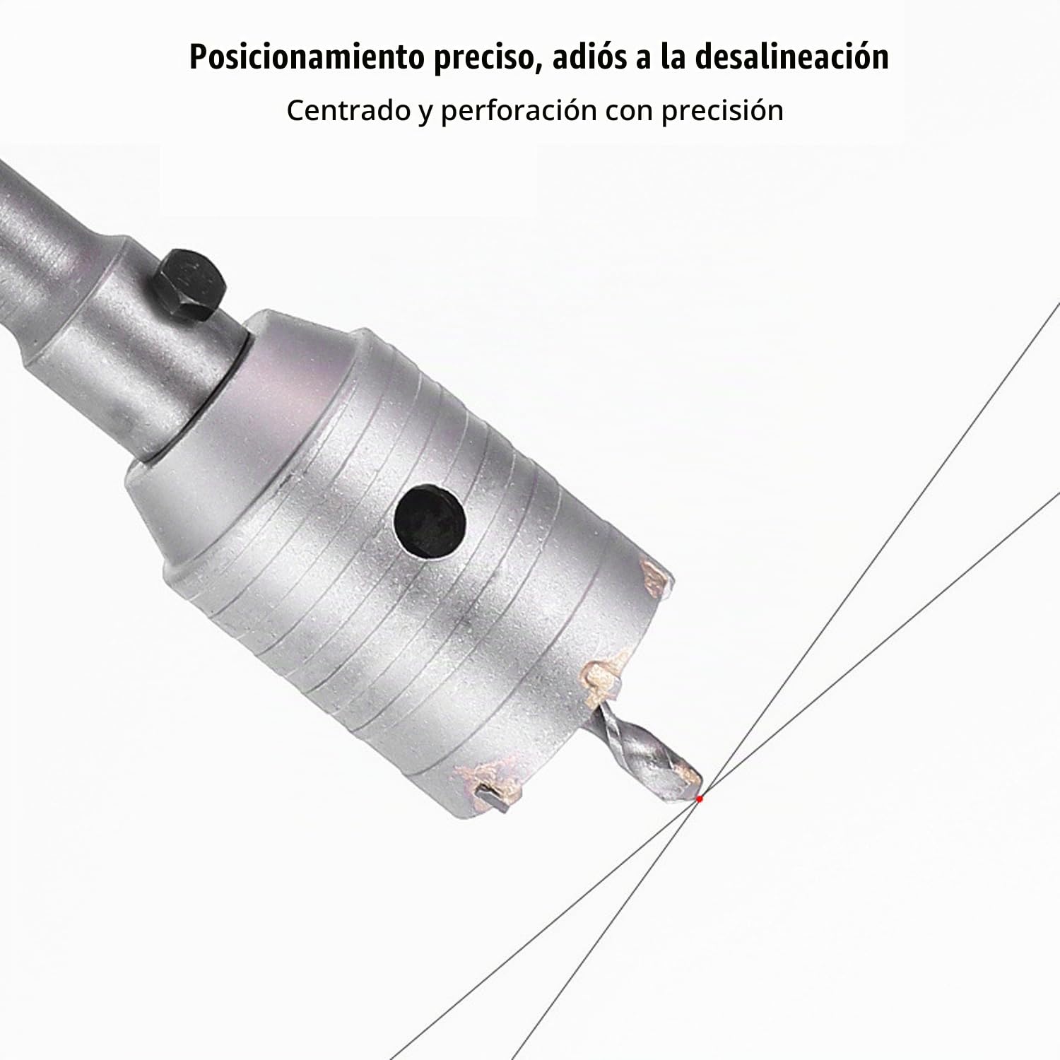 Broca Hormigon 9 Piezas Ø 30/40/65/80/100MM