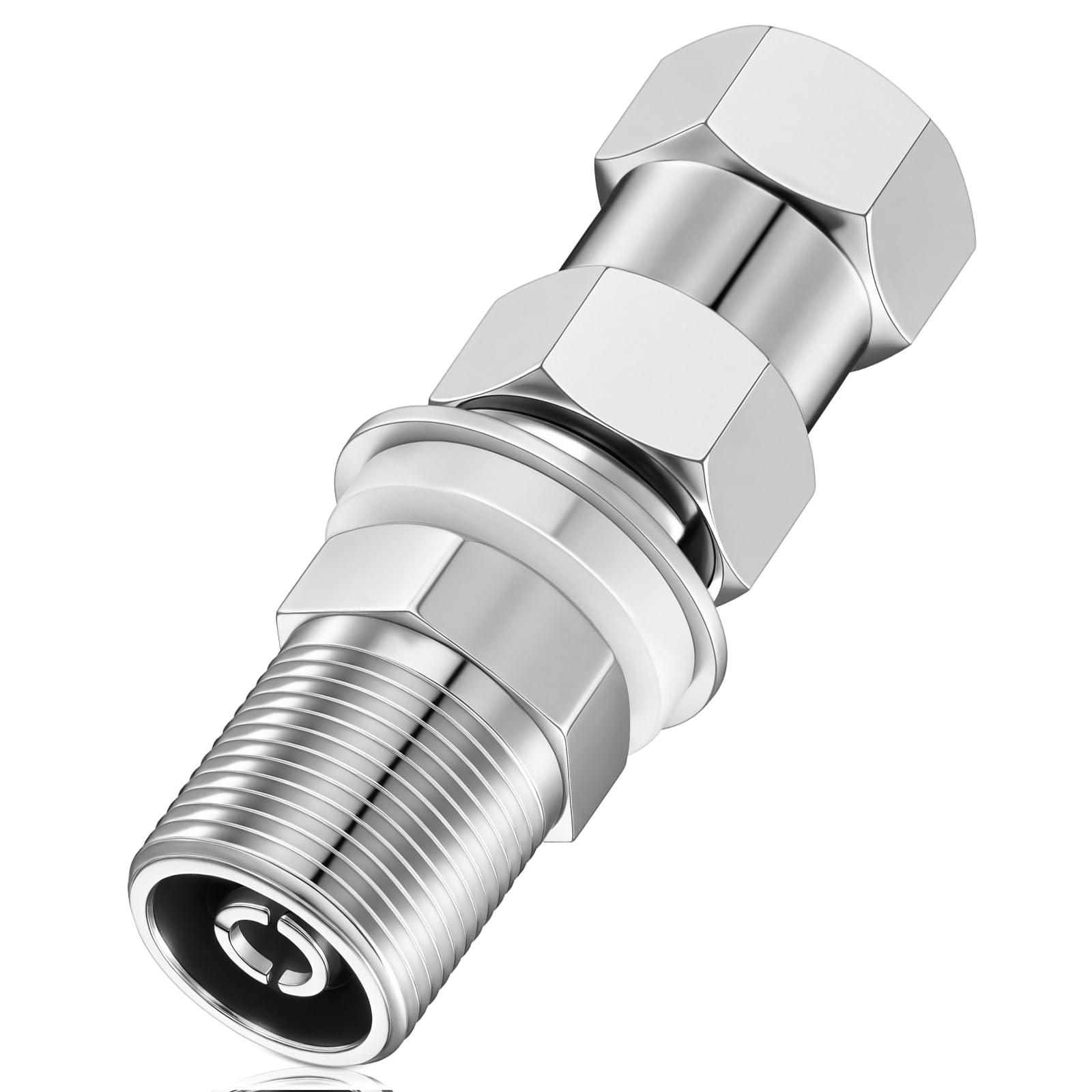 Blulu Heavy Duty Cb Antenna So-239 Stud Mount Radio Antenna Standard 3/8 x 24 Filettato Cb Radio Accessori per 1/2" Foro di Montaggio