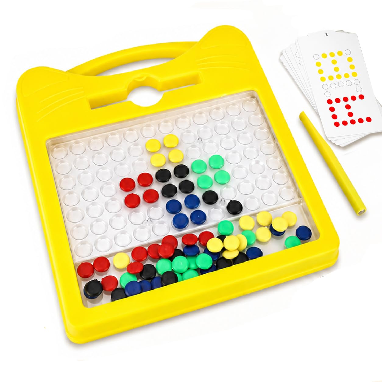 Magnetic Drawing Board for Toddlers - Blue -8
