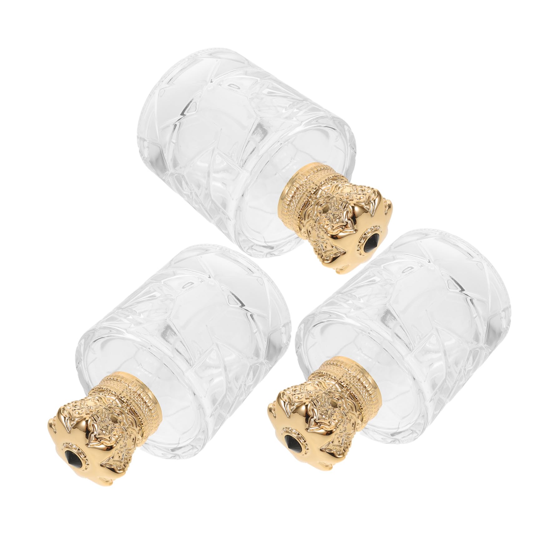 3 Szt Butelki Na Perfumy Podróżne Szklane Butelki Na Próbki Mini Puste