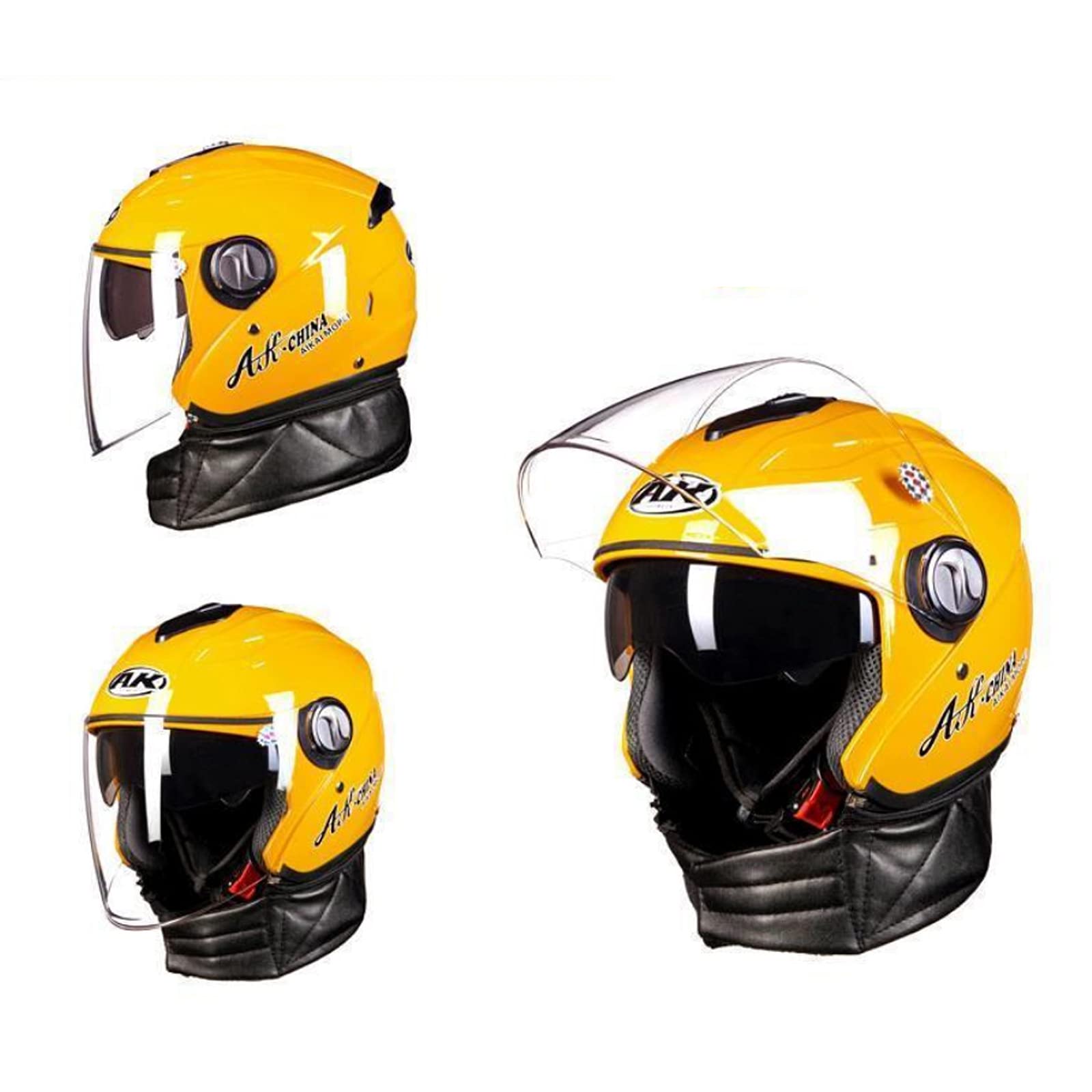 Motorrad Integralhelm DOT/ECE - Robuster Leiser Helm M 57-58cm