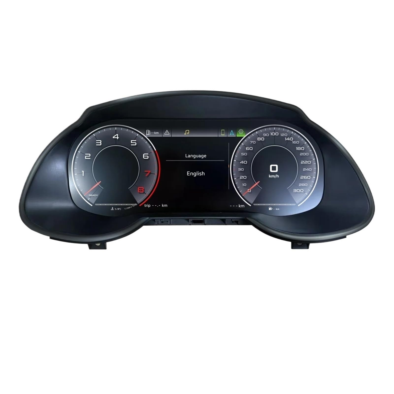 Cyfrowy miernik Do Q5 2010-2018 Wyświetlacz Head Up | Panel Prędkościomierza Wirtualny Kokpit Instrument Sklep Lcd Cyfrowa Deska Rozdzielcza
