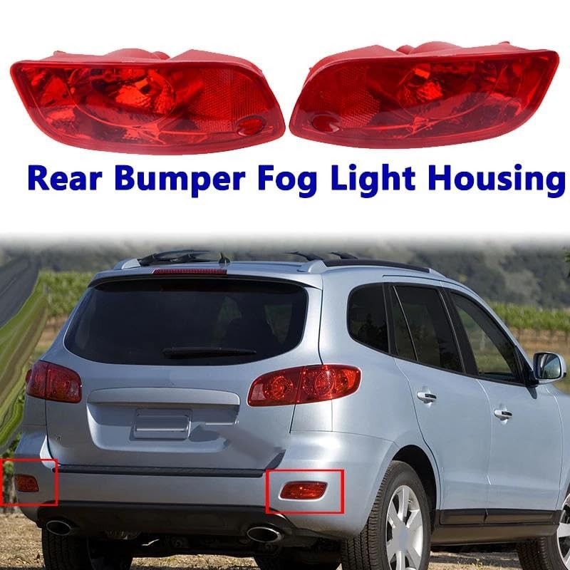 Troisième feu stop Hyundai Santa Fe boîtier antibrouillard 2008 - 5