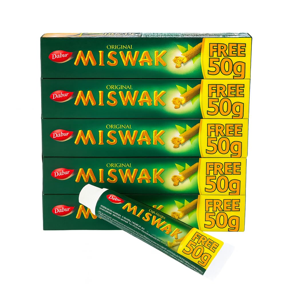 Pack de 6 dentifrice Miswak à base de poudre (170g)