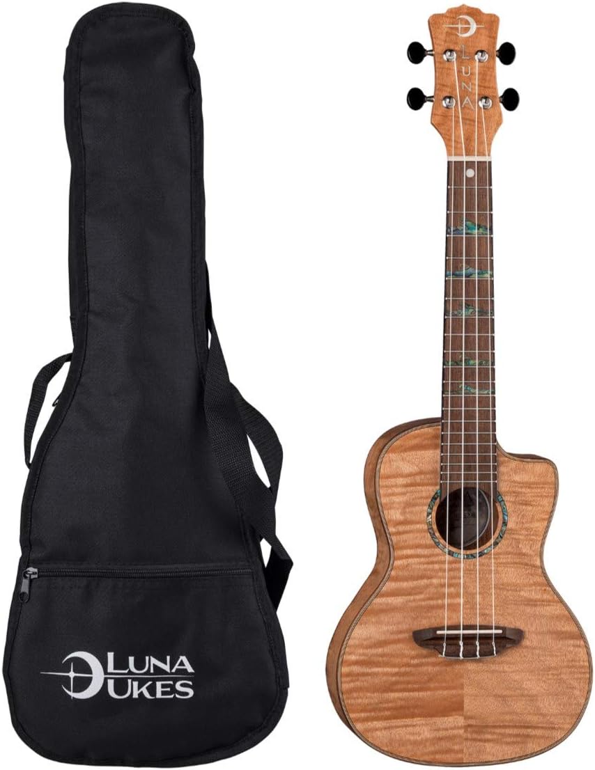 LUNAGuitars, 4-String Ukulele (UKE HTC EXM)
