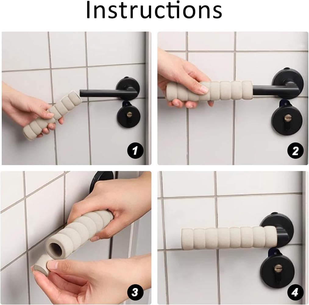 Copertura Della Maniglia Della Porta In Silicone Anti Collisione