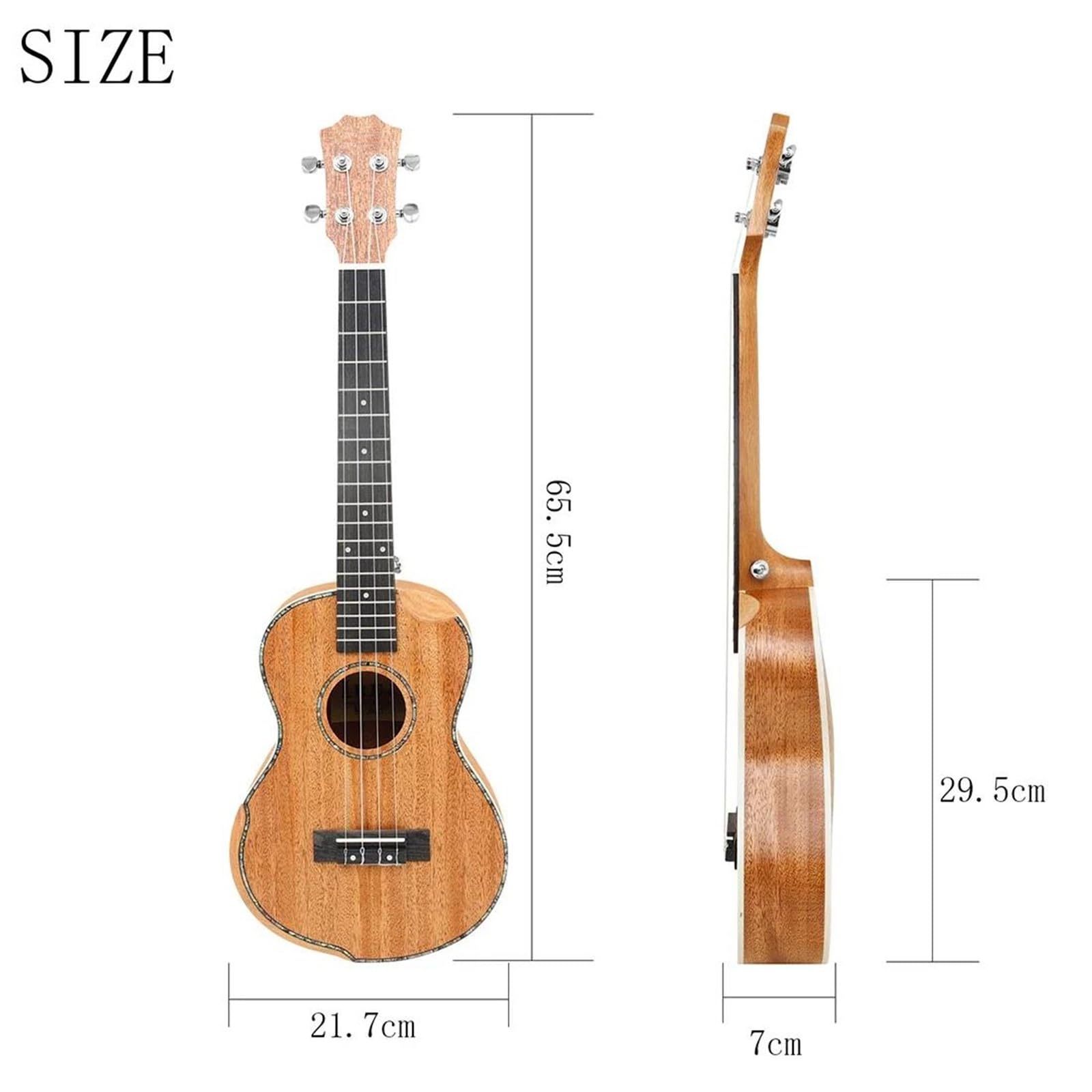 Ukulele Instrumenty Muzyczne Profesjonalne Ukulele Dla Początkujących 26 Cali Mahoń 4 Struny Instrumenty Muzyczne Z Akcesoriami
