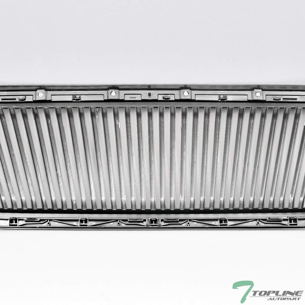 Ford F150 2004-2008 Pickup Vertical Black Grille Bumper Grill