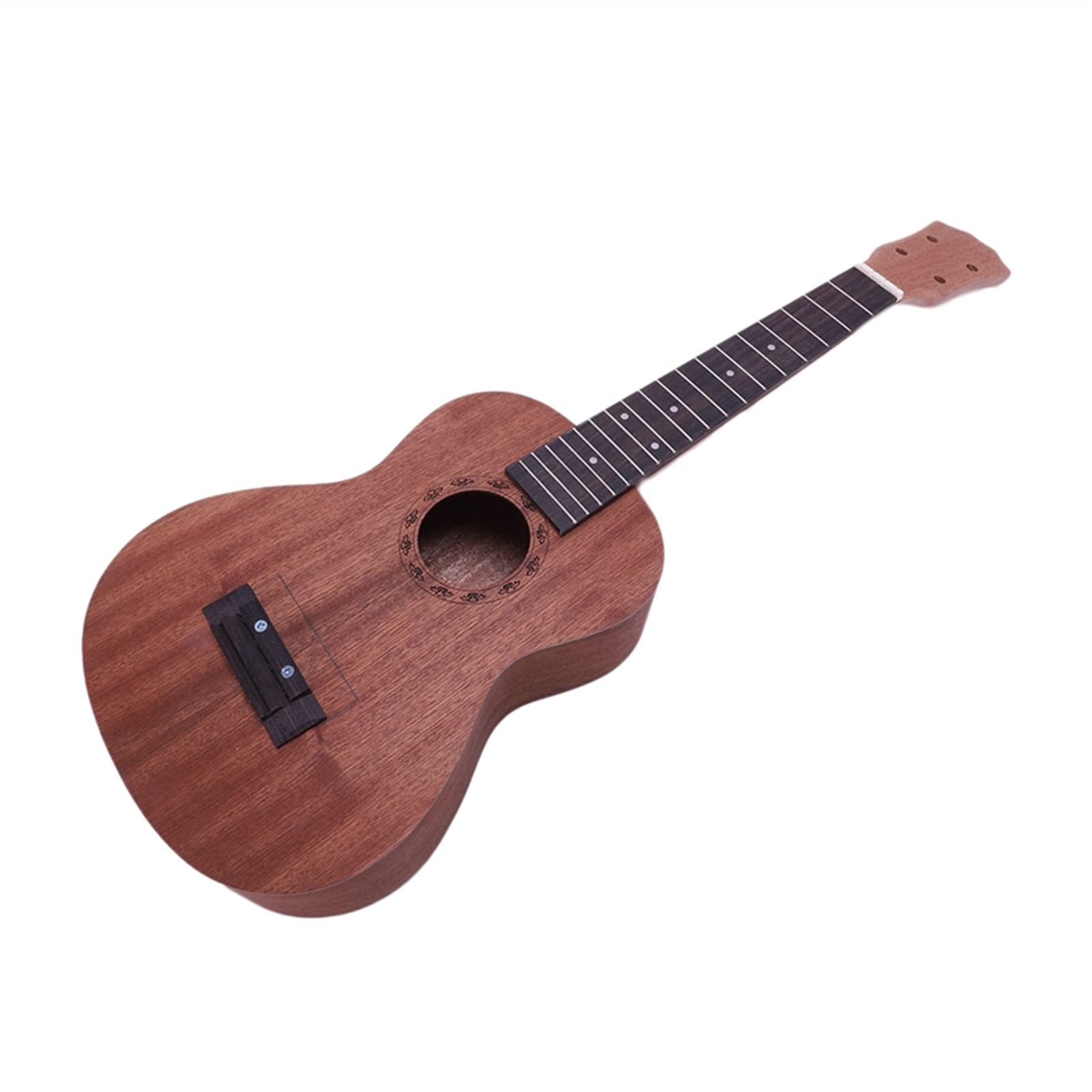 Ukulele koncertowe Początkujący Ukulele Koncert Ukulele. MAJSTERKOWANIE Zestaw 23 Cali Mahogany 4 String Hawaiian Guitar Hand Obraz