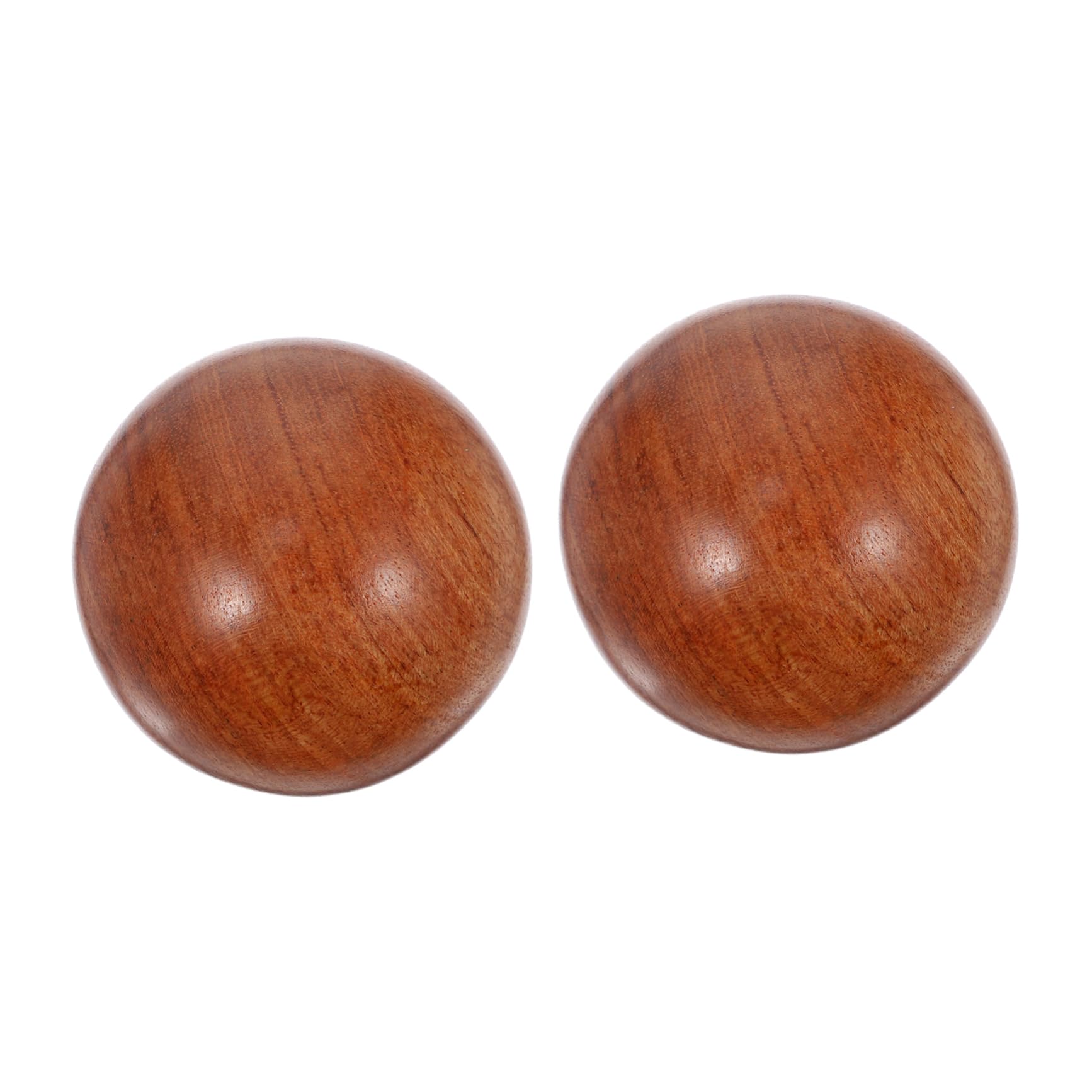 COLLBATH Wooden Balls Hand Exercise Balls for Seniors Rosewood Health Balls 2pcs Pack Non-breakable