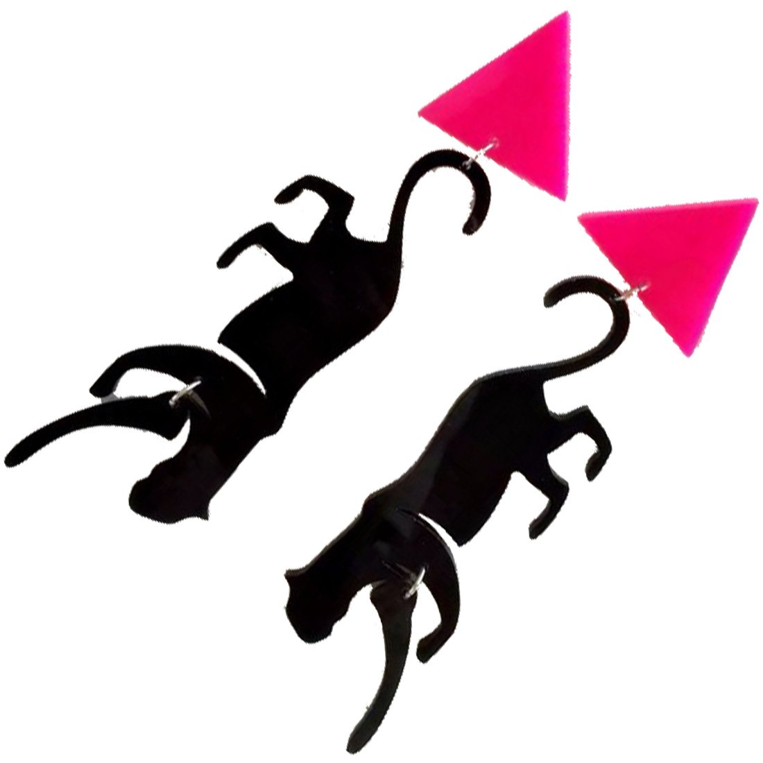 Leopard Laser Cut Acrylic Earrings Collection