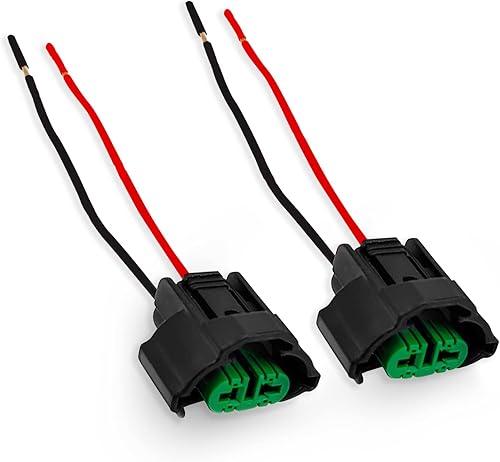 Adaptadores femeninos Arnés de cableado compatible con faros de luz antiniebla OEM H11H8 Adaptador hembra Enchufes de arnés de cableado con coletas disponible en Yaxa Mexico