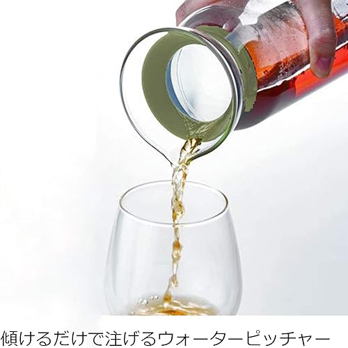 Miniatura 2 de HARIO WPC-90-W Jarra de agua, 30.4 fl oz (30.4 fl oz), color blanco