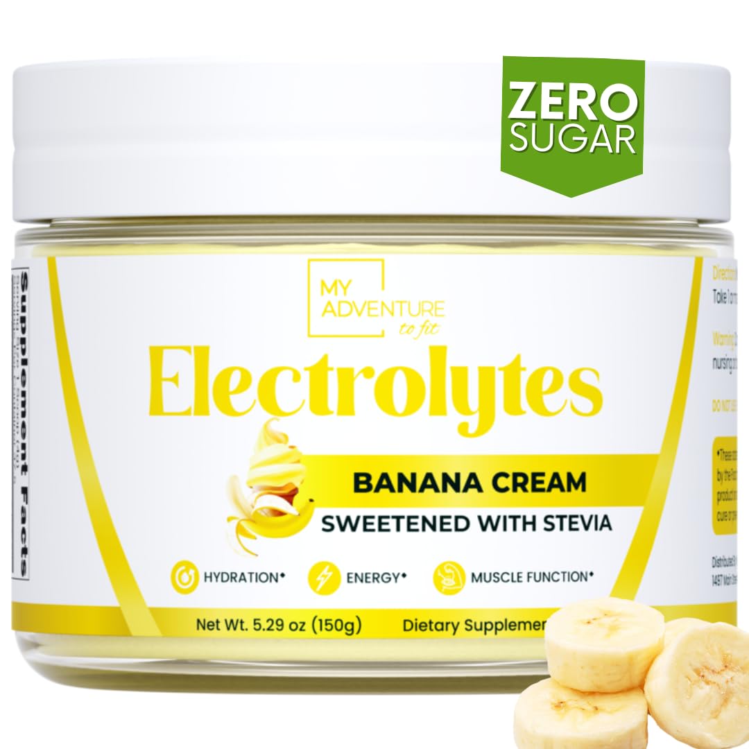 My Adventure to Fit Electrolytes Banana Cream Banana Cream 150 g (Pack of 1)