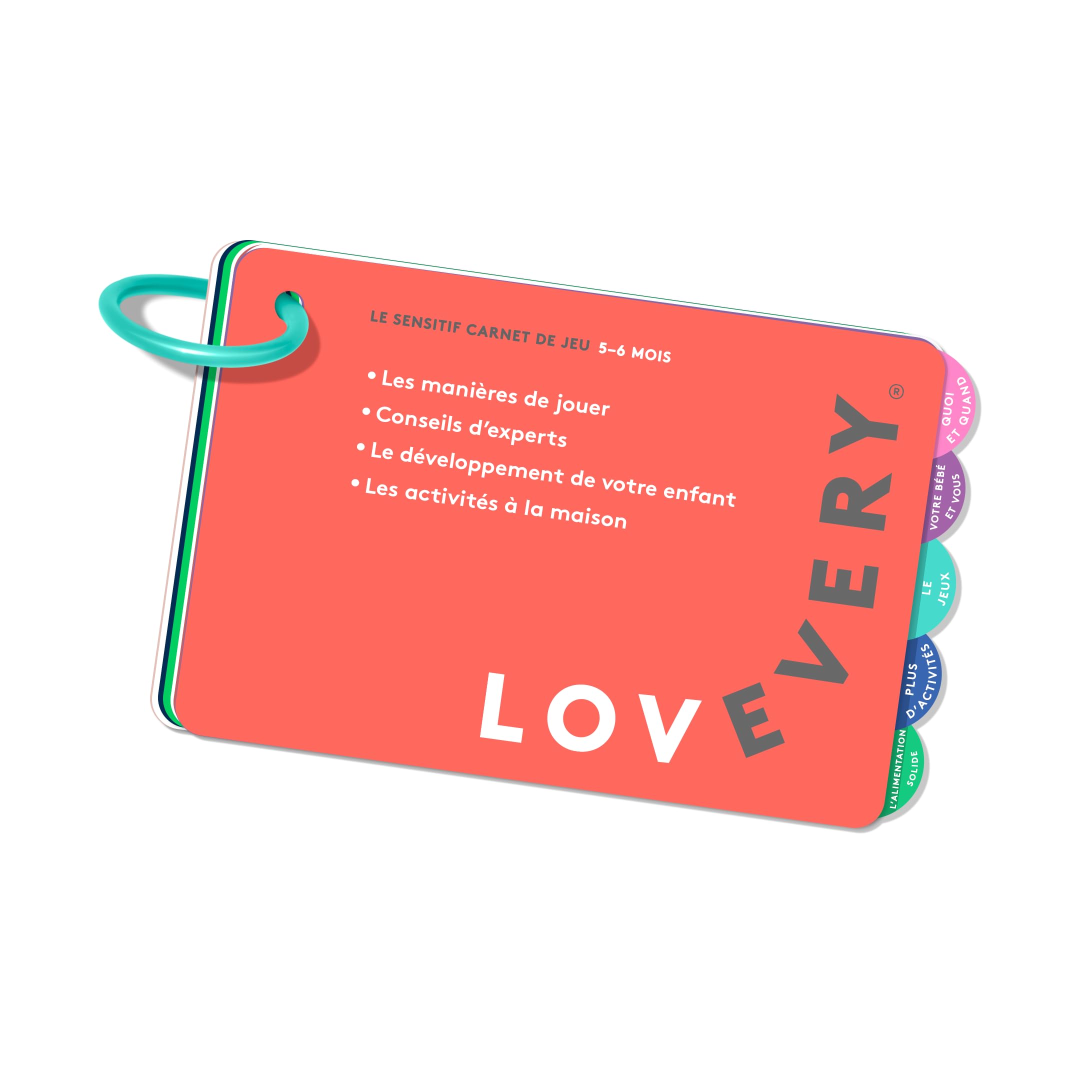 LOVEVERY, The Senser Play Kit + Libro Bonus, Giocattoli per lo sviluppo del bambino e regalo, essenziali per neonati, compresi giocattoli per il tempo della pancia e abilità motorie lorde, 5-6+ mesi
