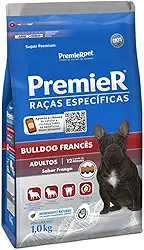 Premier Pet Ração Premier Raças Específicas Bulldog Francês Para Cães Adultos 1Kg Raça Adulto