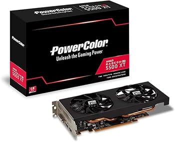 Amazon.com: PowerColor AMD Radeon RX 5500 XT 4GB AXRX 5500XT 4GBD6