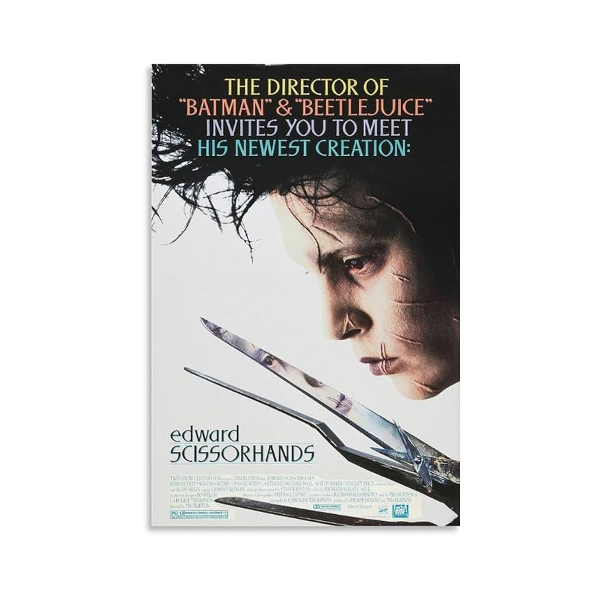 ジョニーデップ　映画パンフレット　10点　ポスター2点　ポストカード11点 Amazon.co.jp: Edward Scissorhands作品映画シザーハンズ映画