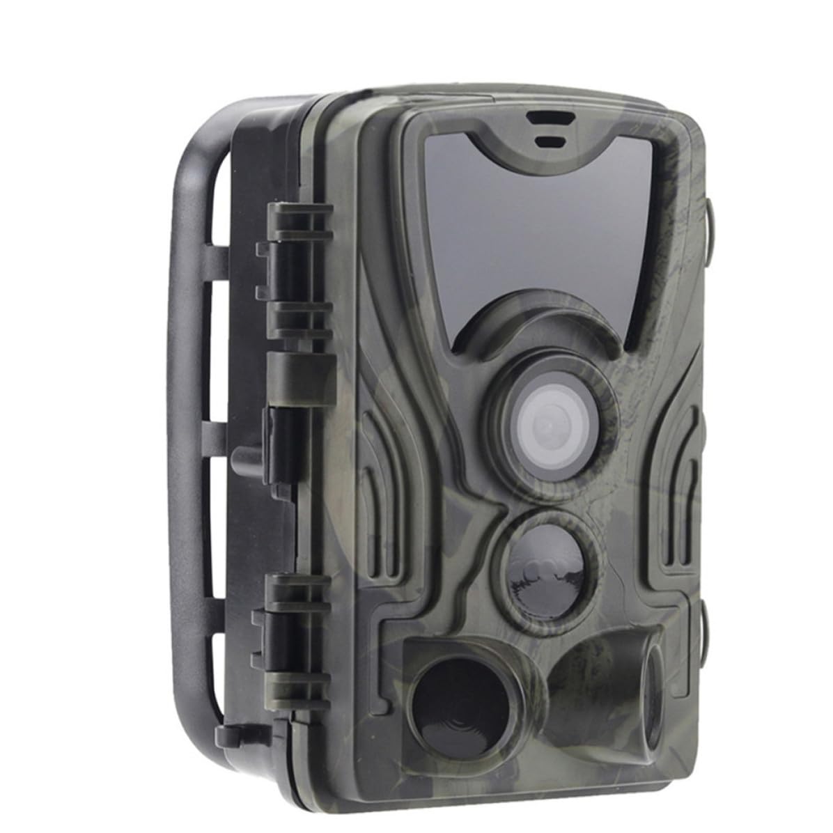 VOSAREA Cámara de Caza y Disparador Rápido de 0,3 S 1080p 16mp 42 LED IR, Resistente al Agua Ip65 Videocámara para Exteriores Adecuado para Observación Forestal y Seguridad