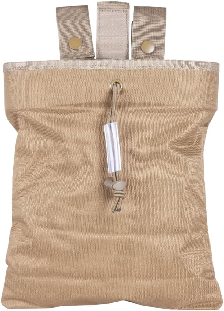Fox Outdoor Products Tri-Fold Recovery System, Tactical EDC 3-Mag Capacity Gear Pouch with Water-Resistant Exterior, Compatible w/Standard Duty Belts & Modular Attachments