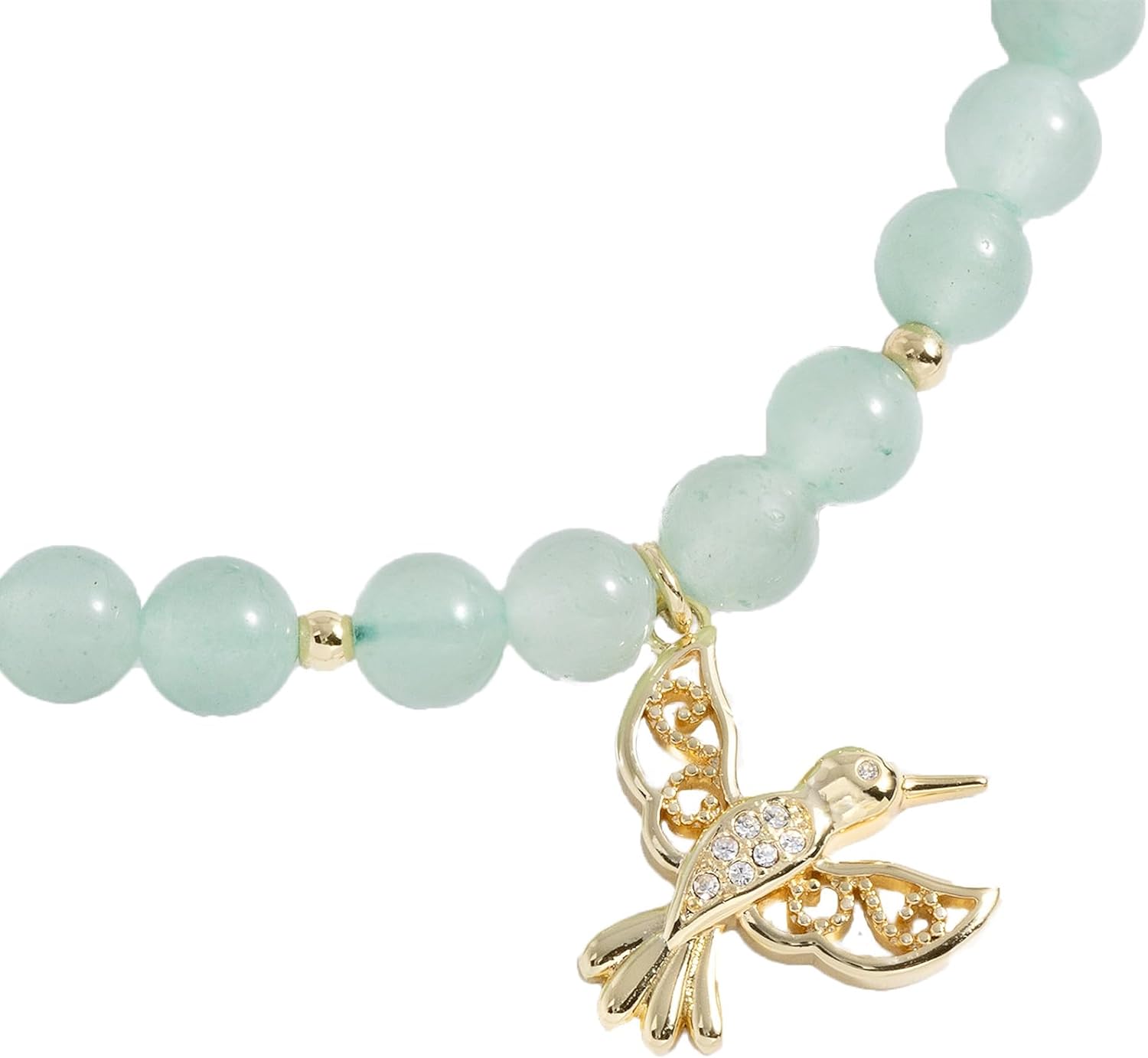 Alex and Ani Hummingbird Gemstone Bolo Bracelet - Image 2