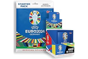 Topps Official Euro 2024 Sticker Album - Mega Starter Bundle